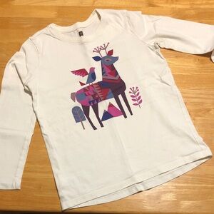 Tea Collection deer graphic tee